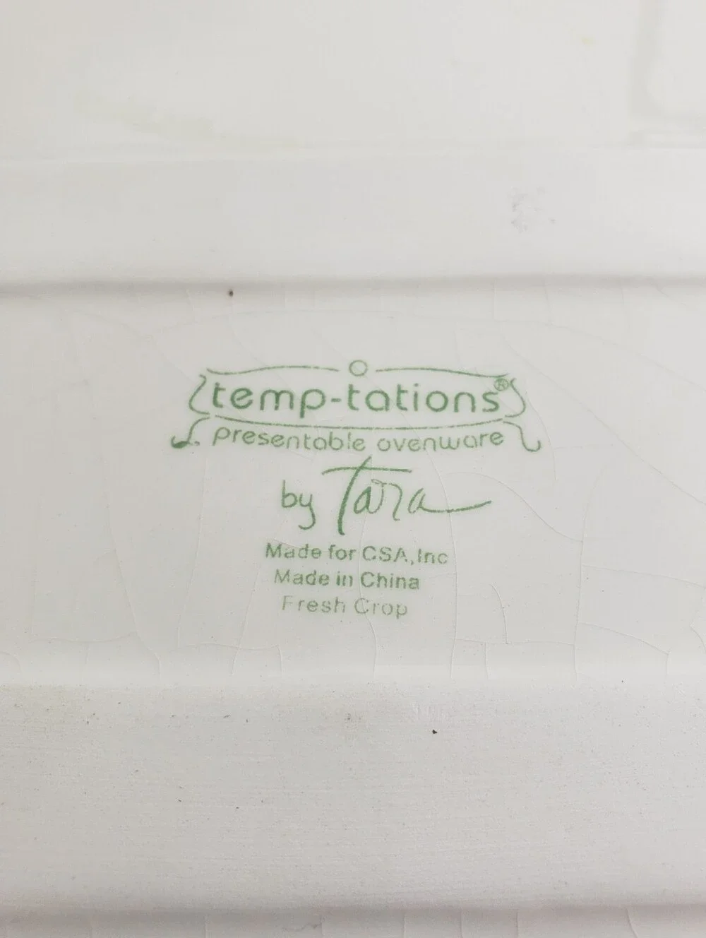 Temptations Serving Trivet w/ Cradle - Fresh Crop Apples Motif Cottagecore